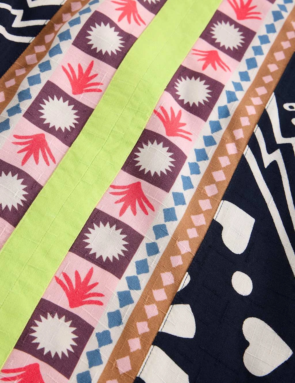 WHITE STUFF Printed V-Neck Midi Kaftan Dress 9 WHITE STUFF Printed V-Neck Midi Kaftan Dress - Image 9