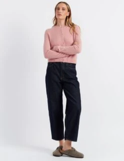 CHINTI & PARKER Pure Cashmere Button Front Slim Cropped Cardigan -Cyberjammies Store pure cashmere button front slim cropped cardigan 5