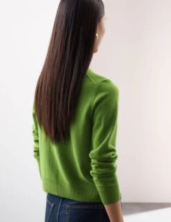 Pure Cashmere Crew Neck Relaxed Cardigan -Cyberjammies Store pure cashmere crew neck relaxed cardigan 7