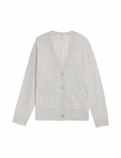 Pure Cashmere V-Neck Button Front Cardigan 37 Pure Cashmere V-Neck Button Front Cardigan -Cyberjammies Store pure cashmere v neck button front cardigan 1