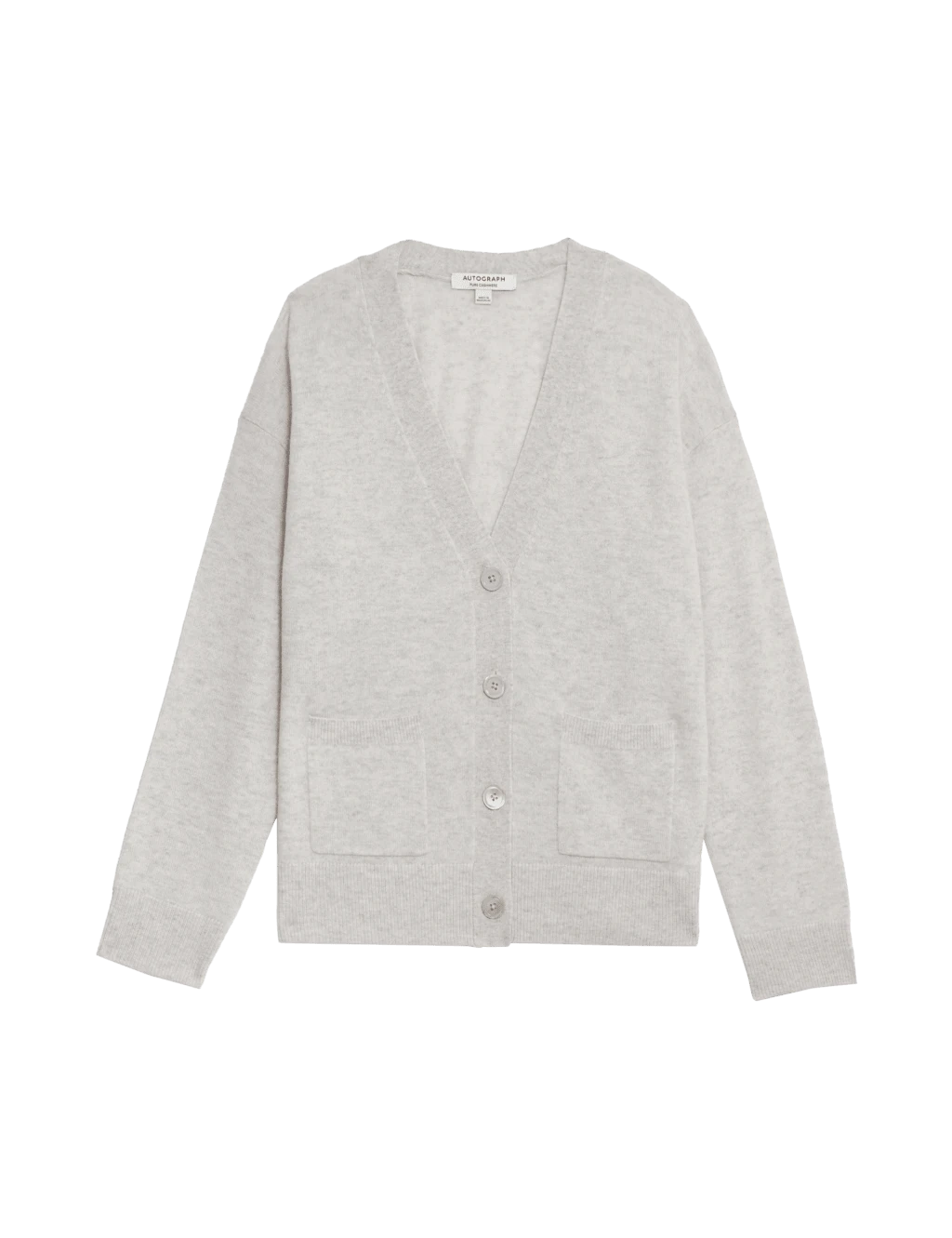 Pure Cashmere V-Neck Button Front Cardigan 18 Pure Cashmere V-Neck Button Front Cardigan - Image 18