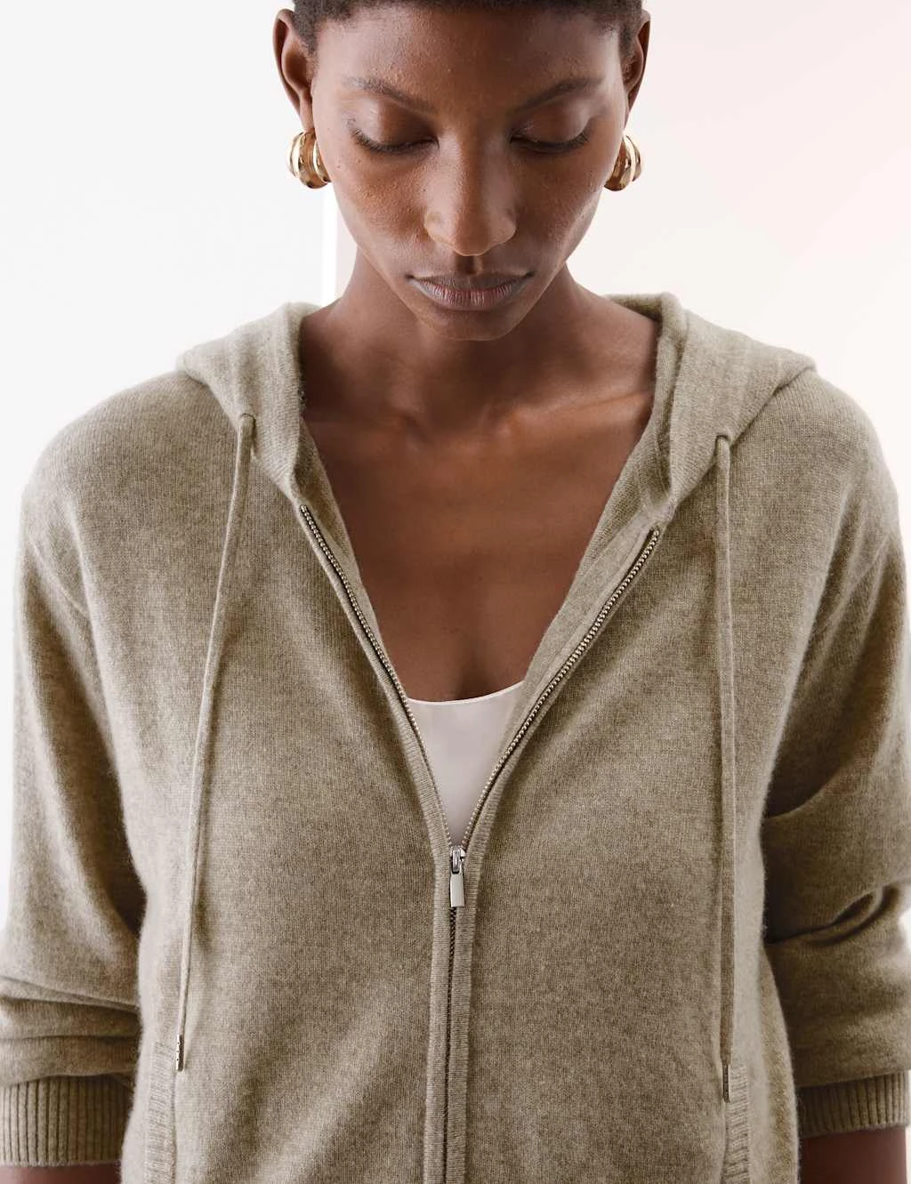 Pure Cashmere Zip Up Hoodie 14 Pure Cashmere Zip Up Hoodie - Image 14