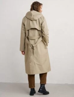 Pure Cotton Belted Double Breasted Trench Coat -Cyberjammies Store pure cotton belted double breasted trench coat 6