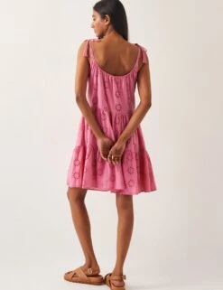 MONSOON Pure Cotton Broderie Skater Dress -Cyberjammies Store pure cotton broderie skater dress 6