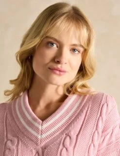 Joules Pure Cotton Cable Knit Jumper -Cyberjammies Store pure cotton cable knit jumper 8