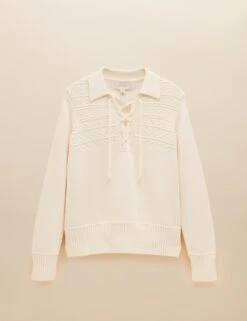 Joules Pure Cotton Collared Jumper -Cyberjammies Store pure cotton collared jumper 6