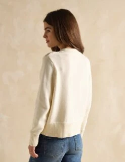 Joules Pure Cotton Collared Jumper -Cyberjammies Store pure cotton collared jumper 9