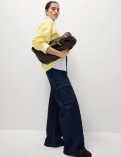 Pure Cotton Crew Neck Relaxed Sweatshirt 20 Pure Cotton Crew Neck Relaxed Sweatshirt -Cyberjammies Store pure cotton crew neck relaxed sweatshirt 8