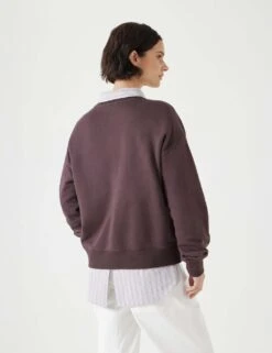 Pure Cotton Crew Neck Slogan Sweatshirt -Cyberjammies Store pure cotton crew neck slogan sweatshirt 10