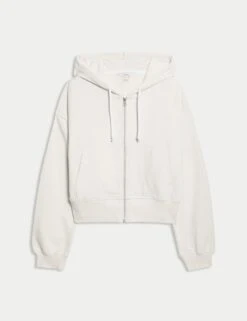 Pure Cotton Cropped Zip Through Hoodie -Cyberjammies Store pure cotton cropped zip through hoodie 11
