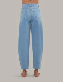 Pure Cotton Denim Barrel Jeans -Cyberjammies Store pure cotton denim barrel jeans 5
