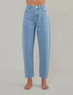 Pure Cotton Denim Barrel Jeans -Cyberjammies Store pure cotton denim barrel jeans 9