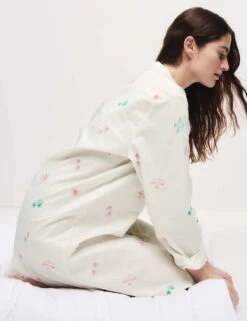 Pure Cotton Embroidered Nightshirt -Cyberjammies Store pure cotton embroidered nightshirt 7