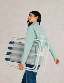 WHITE STUFF Pure Cotton Funnel Neck Half Zip Sweatshirt 31 WHITE STUFF Pure Cotton Funnel Neck Half Zip Sweatshirt -Cyberjammies Store pure cotton funnel neck half zip sweatshirt 11