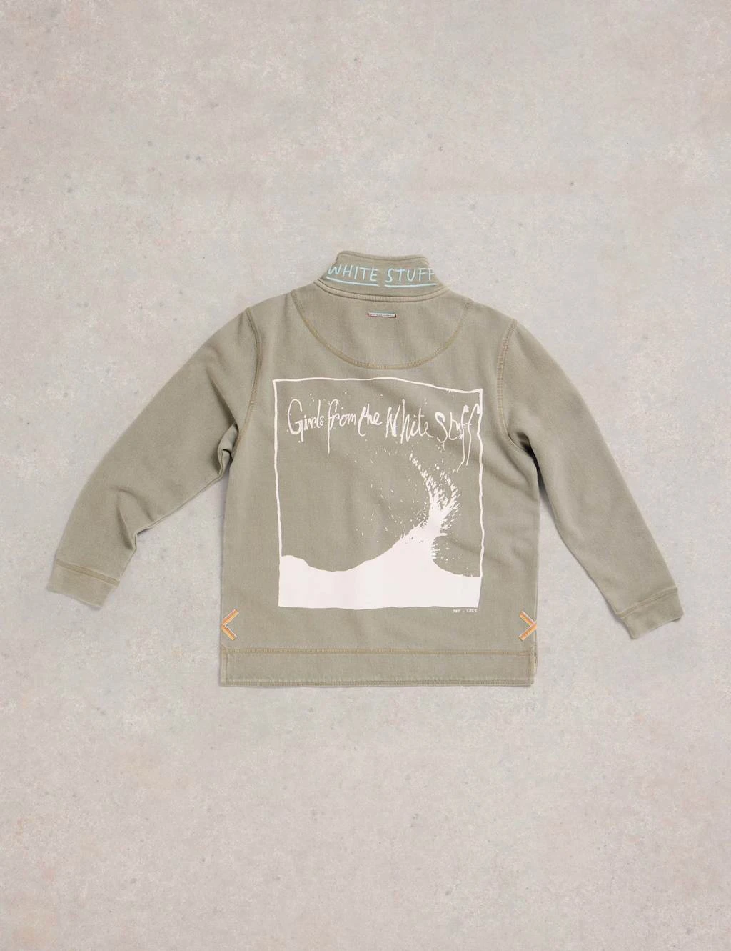 WHITE STUFF Pure Cotton Funnel Neck Half Zip Sweatshirt 17 WHITE STUFF Pure Cotton Funnel Neck Half Zip Sweatshirt - Image 17