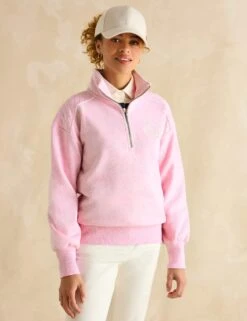 Joules Pure Cotton Half Zip Sweatshirt 27 Joules Pure Cotton Half Zip Sweatshirt -Cyberjammies Store pure cotton half zip sweatshirt 13
