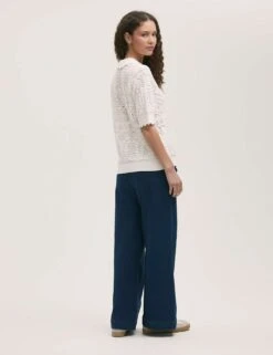 Pure Cotton Knitted Short Sleeve Cardigan -Cyberjammies Store pure cotton knitted short sleeve cardigan 6