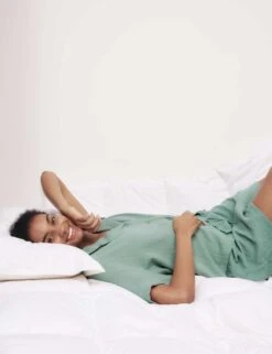 Pure Cotton Muslin Revere Shortie Set -Cyberjammies Store pure cotton muslin revere shortie set 5