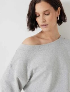 Pure Cotton Off The Shoulder Sweatshirt -Cyberjammies Store pure cotton off the shoulder sweatshirt 15
