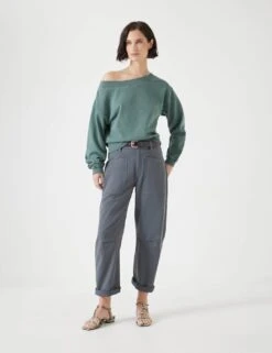 Pure Cotton Off The Shoulder Sweatshirt -Cyberjammies Store pure cotton off the shoulder sweatshirt 5