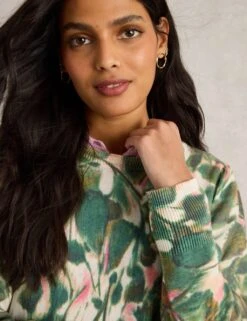 WHITE STUFF Pure Cotton Ombre Crew Neck Jumper -Cyberjammies Store pure cotton ombre crew neck jumper 12