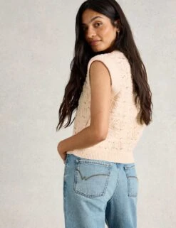 WHITE STUFF Pure Cotton Openstitch Button Through Tank Top 22 WHITE STUFF Pure Cotton Openstitch Button Through Tank Top -Cyberjammies Store pure cotton openstitch button through tank top 10