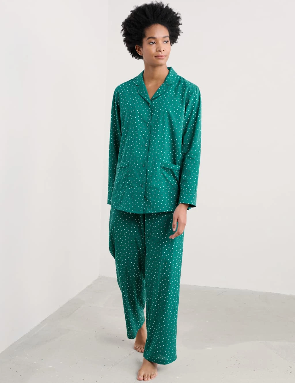 Pure Cotton Polka Dot Pyjamas 6 Pure Cotton Polka Dot Pyjamas - Image 6