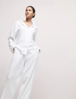 Pure Cotton Revere Pyjama Set -Cyberjammies Store pure cotton revere collar pyjama set 1