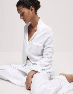 Pure Cotton Revere Pyjama Set -Cyberjammies Store pure cotton revere collar pyjama set 3