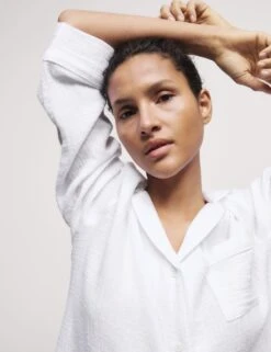 Pure Cotton Revere Pyjama Set -Cyberjammies Store pure cotton revere collar pyjama set 4