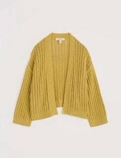 Pure Cotton Ribbed Edge To Edge Cardigan -Cyberjammies Store pure cotton ribbed edge to edge cardigan 6