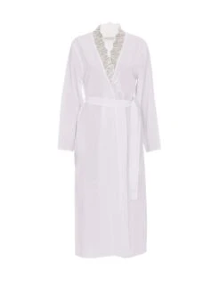 Cyberjammies Pure Cotton Seersucker Lace Trim Dressing Gown 14 Cyberjammies Pure Cotton Seersucker Lace Trim Dressing Gown -Cyberjammies Store pure cotton seersucker lace trim dressing gown 6