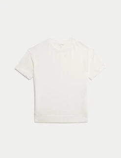 Pure Cotton Short Sleeve Sweatshirt 22 Pure Cotton Short Sleeve Sweatshirt -Cyberjammies Store pure cotton short sleeve sweatshirt 5