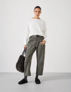 Matilda Pure Cotton Crew Neck Top -Cyberjammies Store pure cotton slash neck top 9