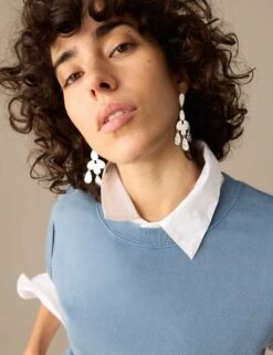 Pure Cotton Sleeveless Sweatshirt -Cyberjammies Store pure cotton sleeveless sweatshirt 12