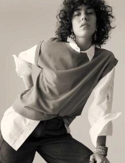 Pure Cotton Sleeveless Sweatshirt -Cyberjammies Store pure cotton sleeveless sweatshirt 14