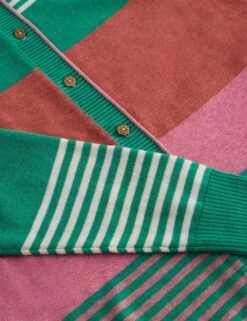 WHITE STUFF Pure Cotton Striped Cardigan -Cyberjammies Store pure cotton striped cardigan 9