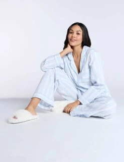 Pure Cotton Striped Pyjama Set -Cyberjammies Store pure cotton striped pyjama set 6