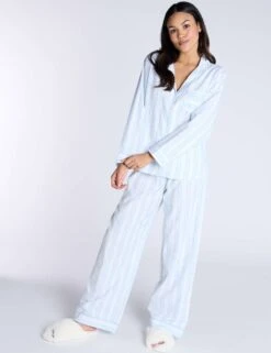 Pure Cotton Striped Pyjama Set -Cyberjammies Store pure cotton striped pyjama set 9