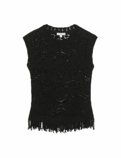 Pure Cotton Textured Slim Fit Knitted Top -Cyberjammies Store pure cotton textured slim fit knitted top 1