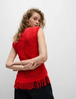 Pure Cotton Textured Slim Fit Knitted Top -Cyberjammies Store pure cotton textured slim fit knitted top 8