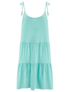 Pour Moi Pure Cotton Tie Detail Mini Tiered Beach Dress 36 Pour Moi Pure Cotton Tie Detail Mini Tiered Beach Dress -Cyberjammies Store pure cotton tie detail mini tiered beach dress 16
