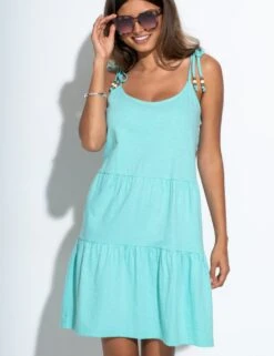 Pour Moi Pure Cotton Tie Detail Mini Tiered Beach Dress 37 Pour Moi Pure Cotton Tie Detail Mini Tiered Beach Dress -Cyberjammies Store pure cotton tie detail mini tiered beach dress 17