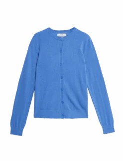 Pure Merino Wool Crew Neck Cardigan -Cyberjammies Store pure merino wool crew neck cardigan