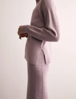 Jaeger Pure Merino Wool Ribbed Funnel Neck Jumper 29 Jaeger Pure Merino Wool Ribbed Funnel Neck Jumper -Cyberjammies Store pure merino wool ribbed funnel neck jumper 13