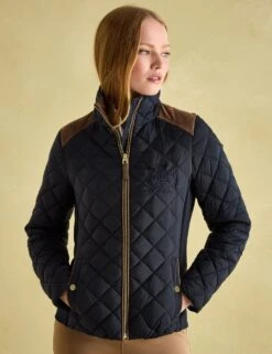 Joules Quilted Funnel Neck Jacket -Cyberjammies Store quilted funnel neck jacket 12