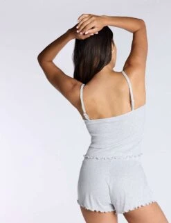 Rib Lounge Camisole Short Set -Cyberjammies Store rib lounge camisole short set 15