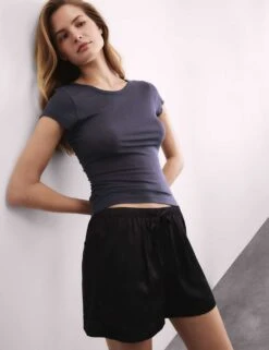 Ribbed Pyjama Top With Wool -Cyberjammies Store ribbed pyjama top with wool 11