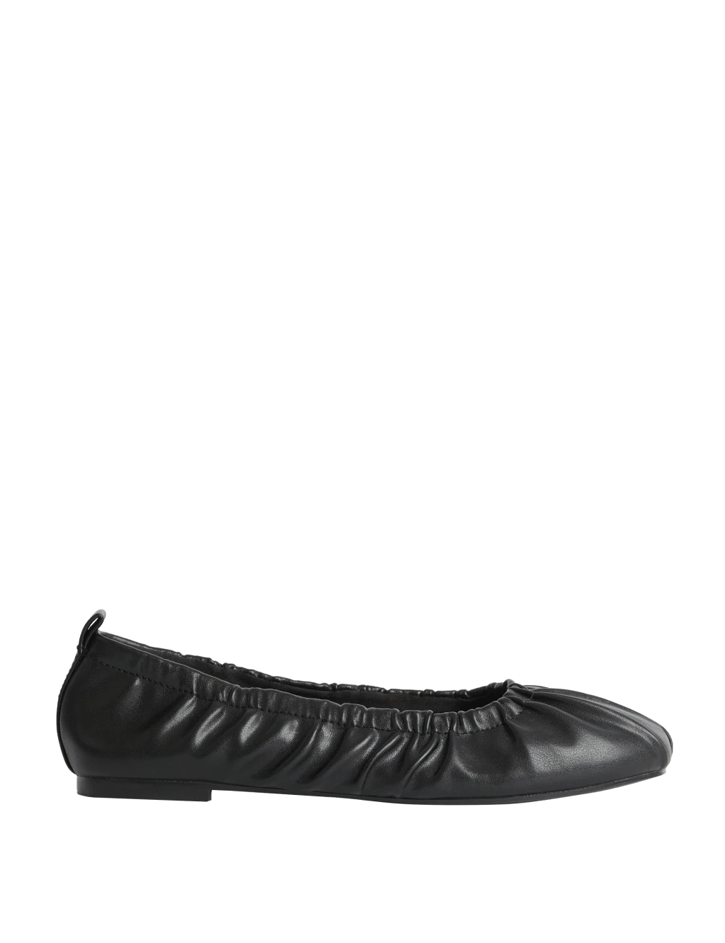 Ruched Slip On Ballet Pumps 9 Ruched Slip On Ballet Pumps - Image 9