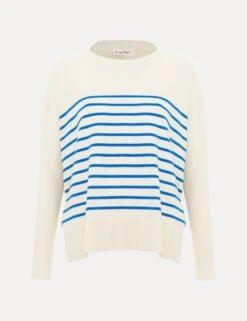 Sadie Striped Round Neck Jumper -Cyberjammies Store sadie striped round neck jumper 7